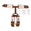 Reflective Stripe Pet Strolling Going Out Pants Adjustable Full Leg Protection Dog Boot Leggings Waterproof Dust-Proof